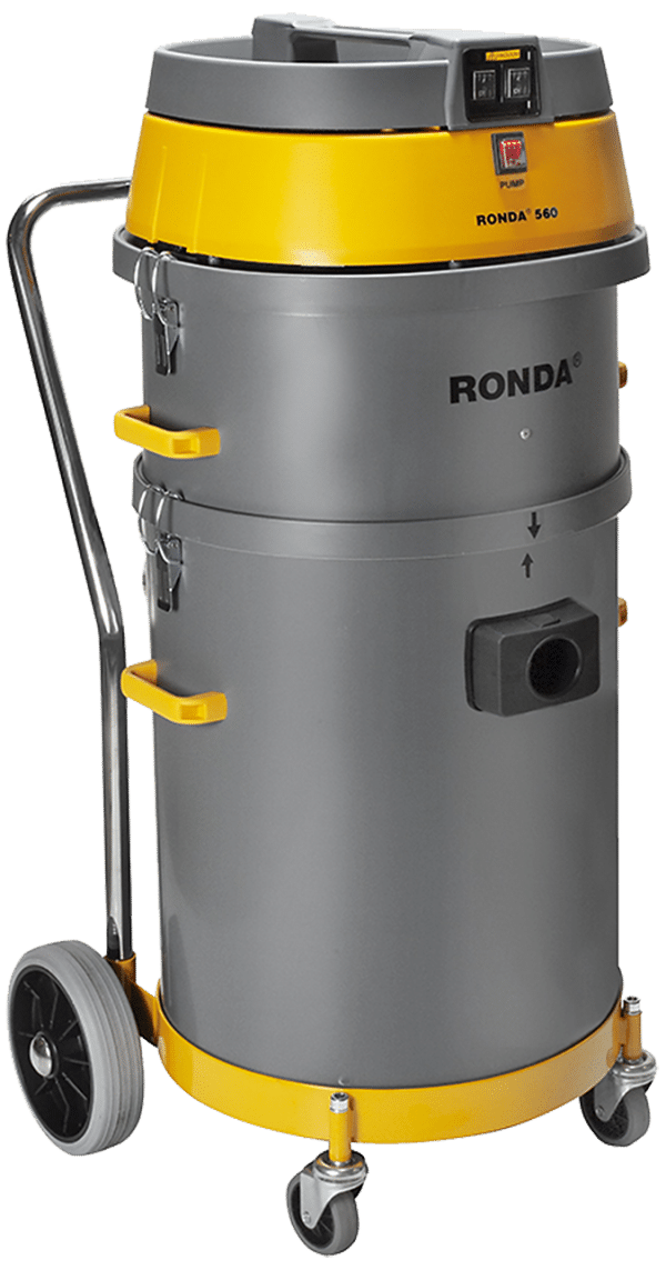 Ronda vandsuger 560-V 52ltr 2Ã1200W, m/tilbehør